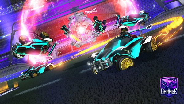 A Rocket League car design from benahaaks