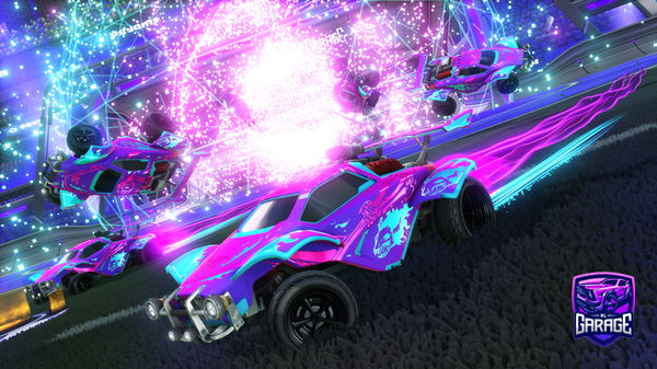 A Rocket League car design from TheyCallMeOopsy