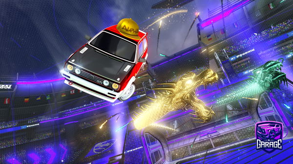 A Rocket League car design from Crazy_Cars