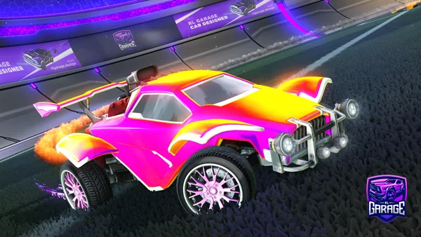 A Rocket League car design from P03sB0i