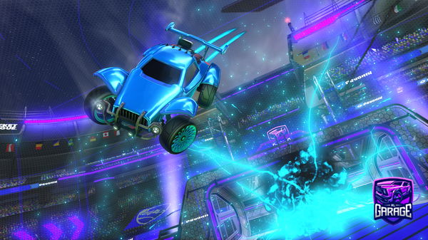 A Rocket League car design from TheFabulousFinch