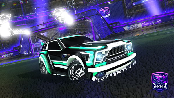 A Rocket League car design from Kaktus189