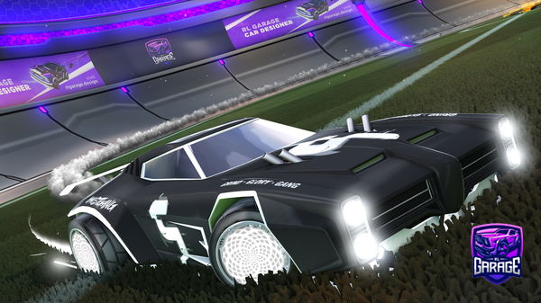 A Rocket League car design from z_rex11