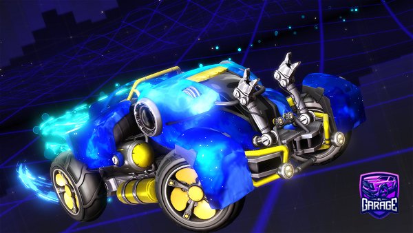 A Rocket League car design from Nerv_CycleFlame