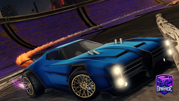 A Rocket League car design from -OTA-