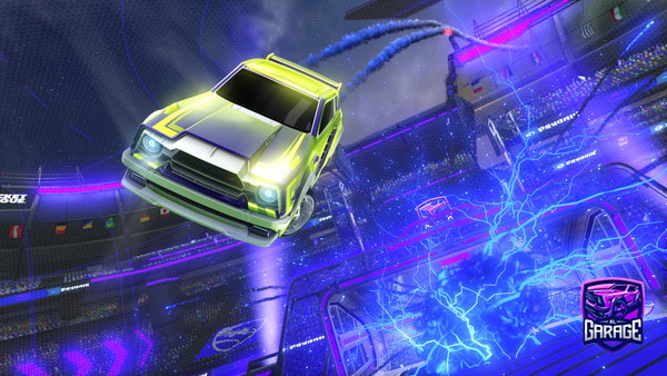 A Rocket League car design from Heroic-_-SharkYT