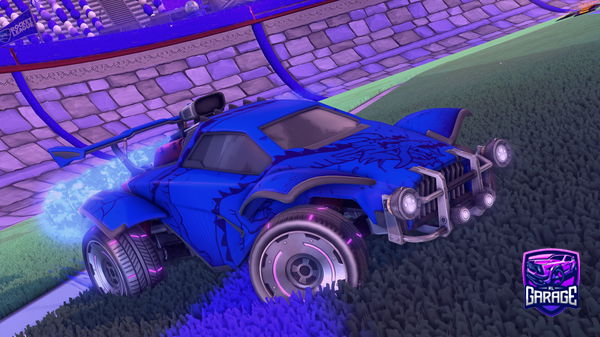 A Rocket League car design from blentov