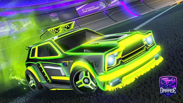 A Rocket League car design from im_liquid_73