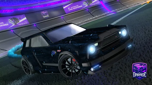 A Rocket League car design from BtoXXX