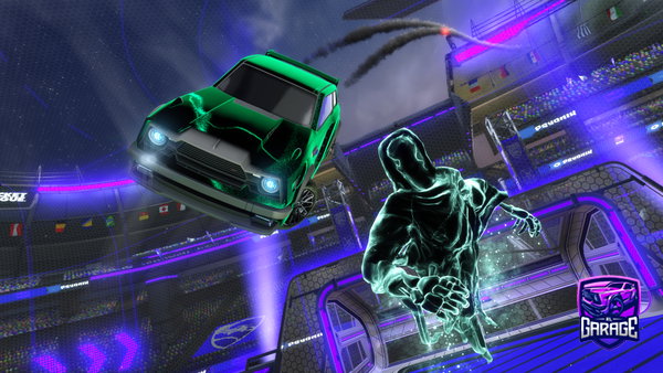 A Rocket League car design from FaZeGarfield389