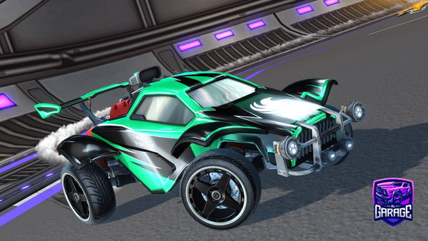 A Rocket League car design from GODViN
