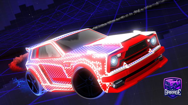 A Rocket League car design from frogurtzz