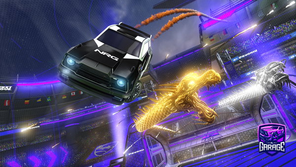 A Rocket League car design from Axran10