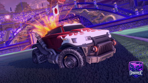 A Rocket League car design from Morladurdon