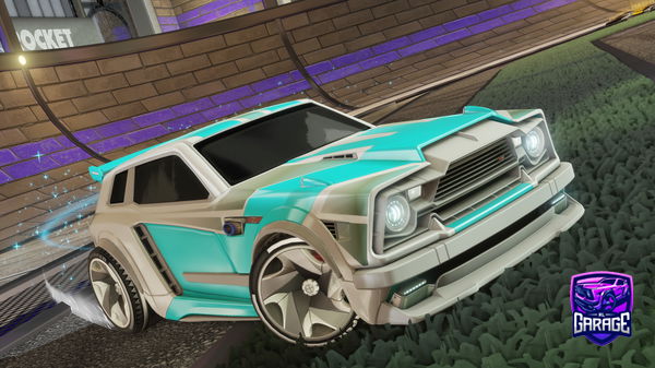 A Rocket League car design from hdrokker