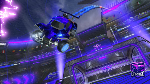 A Rocket League car design from BlueAnime
