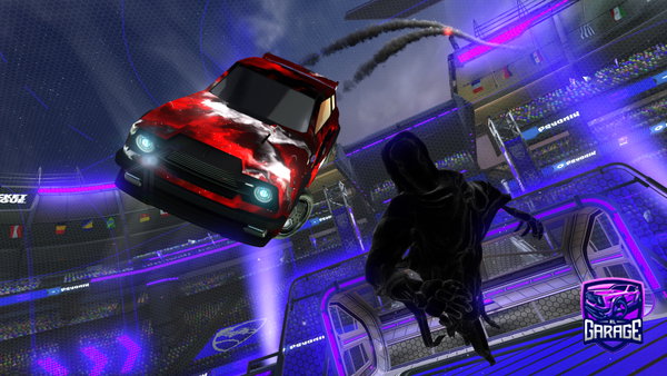 A Rocket League car design from Quix_zz