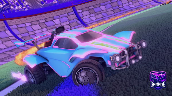 A Rocket League car design from gdarkog