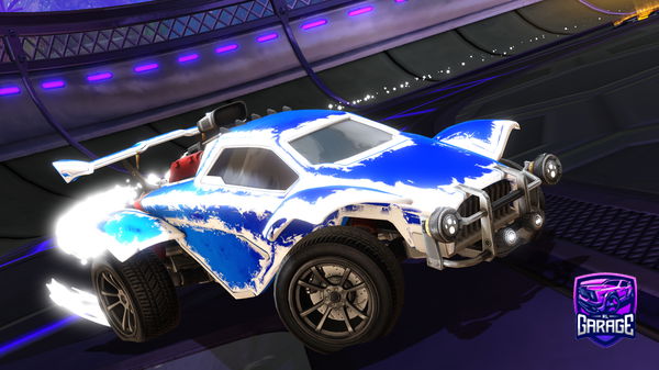 A Rocket League car design from enter_roku_city