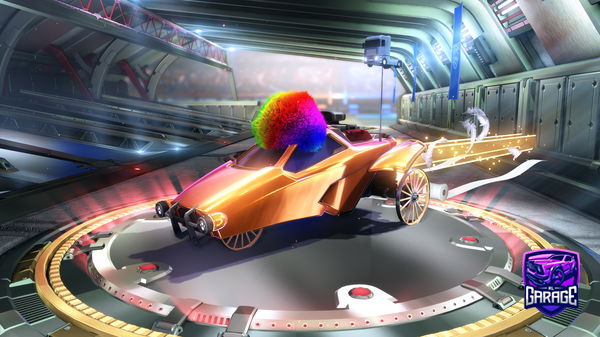 A Rocket League car design from 4DIEGO4