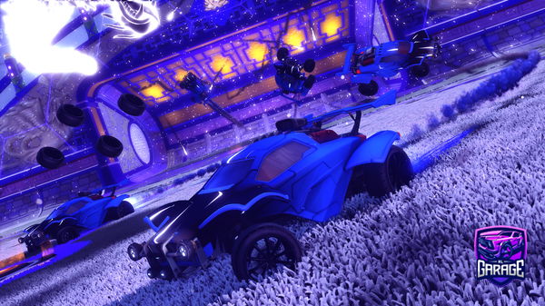 A Rocket League car design from moistj