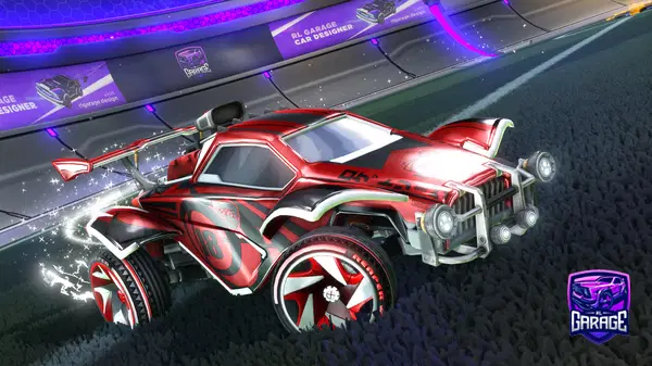 A Rocket League car design from lo-figi-rl