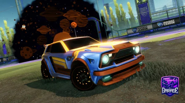 A Rocket League car design from Anothuh
