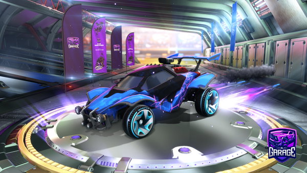 A Rocket League car design from baby_noodles