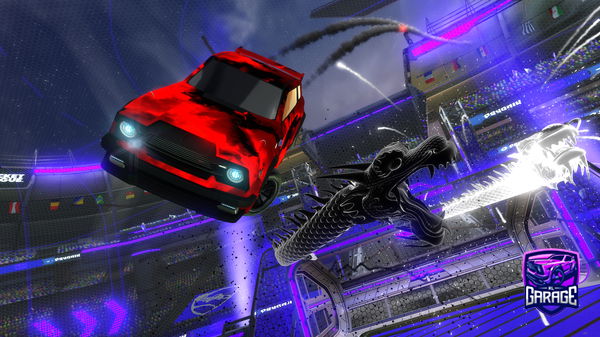 A Rocket League car design from zombaYt