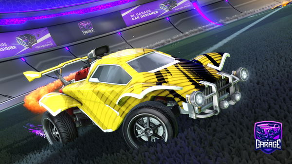 A Rocket League car design from Waydd