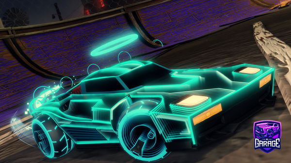 A Rocket League car design from sebashjp