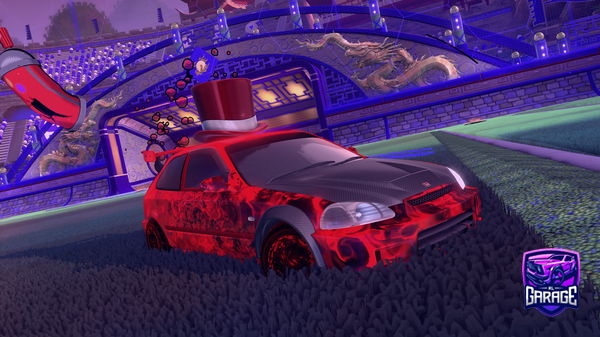 A Rocket League car design from Mxrtijn