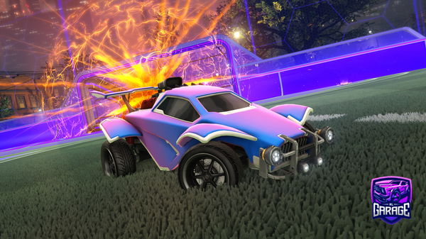 A Rocket League car design from Napkinz