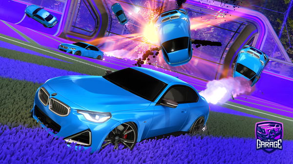 A Rocket League car design from JMosaiXxs