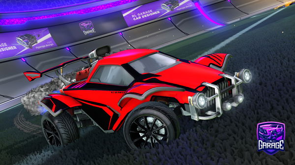 A Rocket League car design from T-Skip