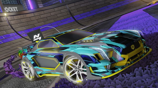 A Rocket League car design from Tuggok