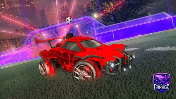 A Rocket League car design from SmokeScreen72