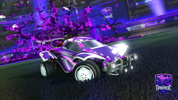 A Rocket League car design from Tlar6