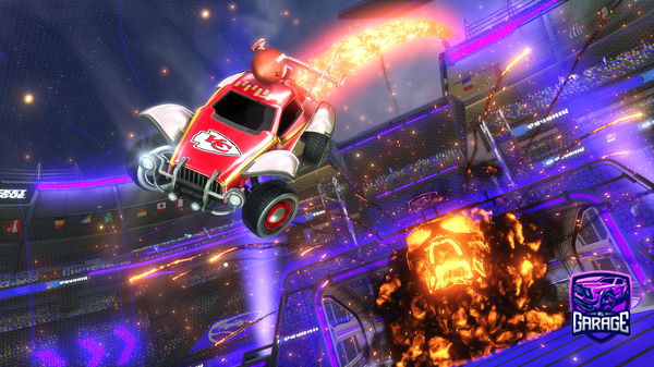 A Rocket League car design from Wanderwolf15