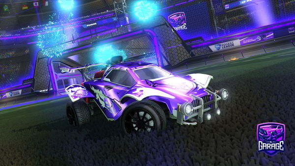 A Rocket League car design from Puffy_Panther