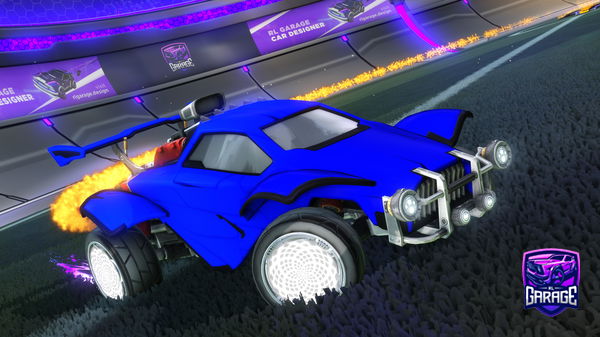 A Rocket League car design from Pl4yer1