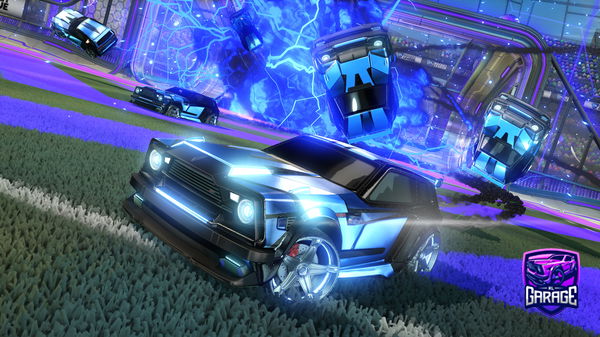 A Rocket League car design from ItBeSwift