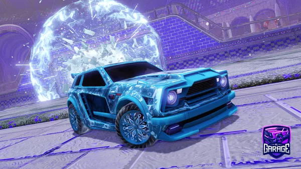 A Rocket League car design from Khemu