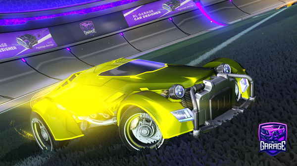 A Rocket League car design from Isiaha