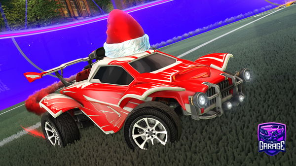 A Rocket League car design from OversizedPug