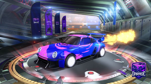 A Rocket League car design from Zueska