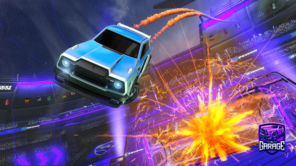 A Rocket League car design from ttsandhar