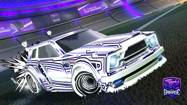 A Rocket League car design from JackAttackUS