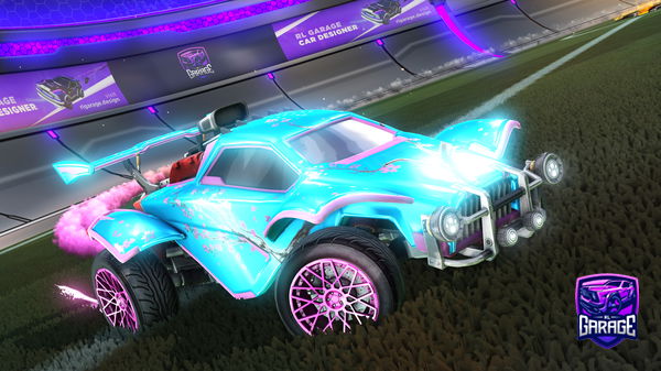 A Rocket League car design from Phantom_x