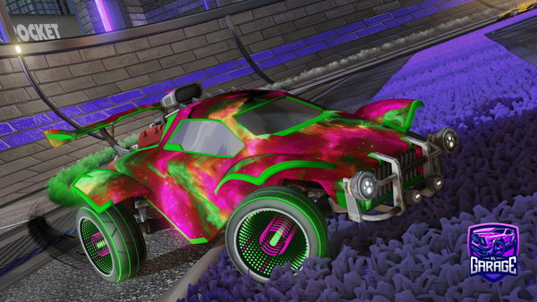 A Rocket League car design from Bikeal